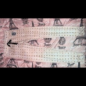 Super soft and stretchy loose pink pajama pants Junior size medium